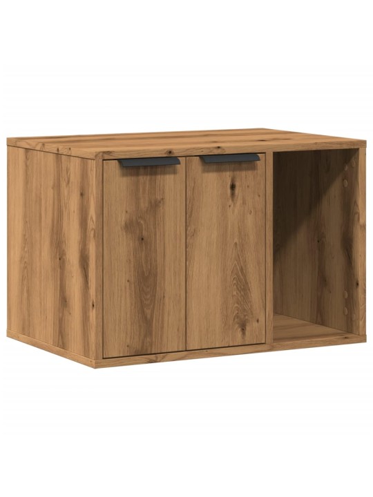 Kissanhiekkalaatikon kotelo tammi 60x40x40 cm tekninen puu