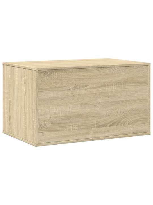 Kissanhiekkalaatikon kotelo sonoma 80x50x45 cm tekninen puu