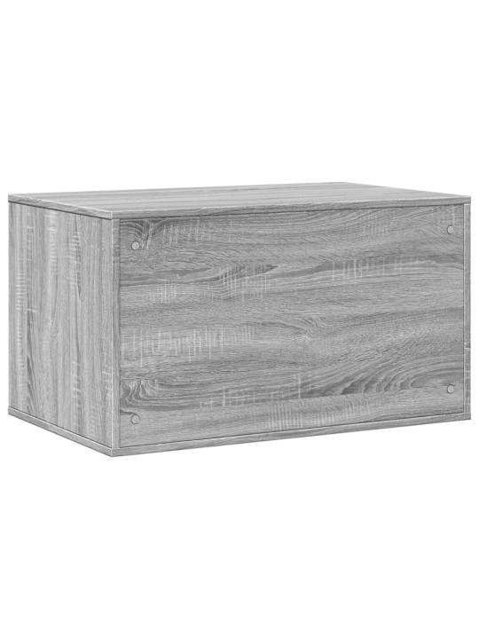 Kissanhiekkalaatikon kotelo sonoma 80x50x45 cm tekninen puu