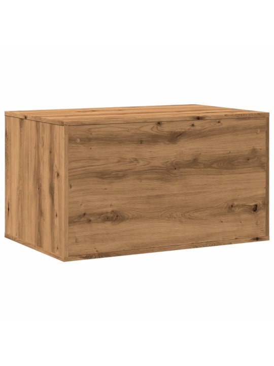 Kissanhiekkalaatikon kotelo tammi 80x50x45 cm tekninen puu