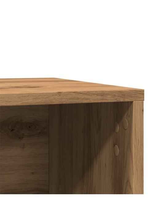 Kissanhiekkalaatikon kotelo tammi 80x50x45 cm tekninen puu