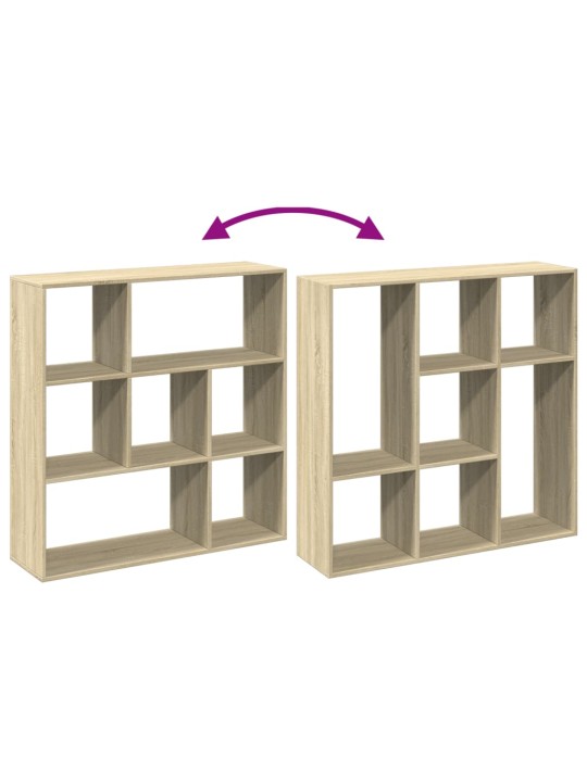 Huoneenjakaja/kirjahylly Sonoma 102x29x103,5 cm tekninen puu