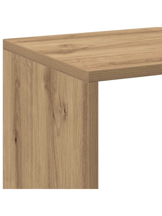 Huoneenjakaja/kirjahylly tammi 67x25x161,5 cm tekninen puu