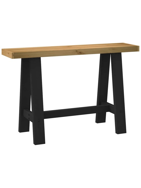 Konsolipöytä noain a-muotoiset jalat 120x30x75 cm