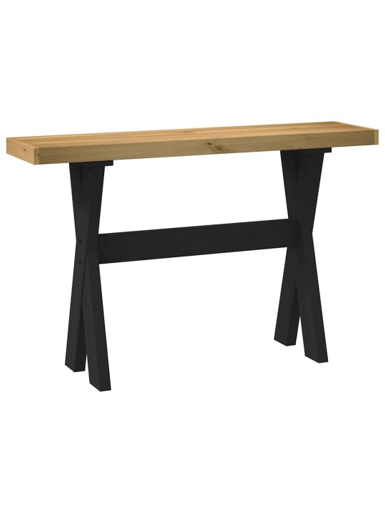 Konsolipöytä noain x-muotoiset jalat 120x30x75 cm