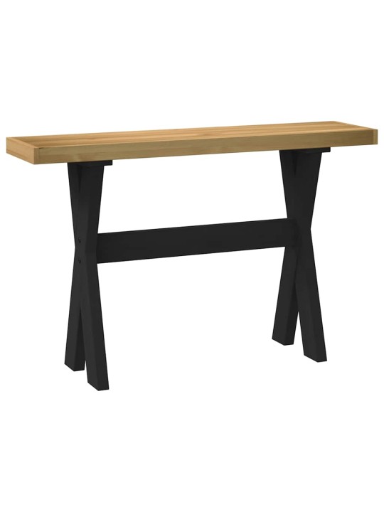 Konsolipöytä noain x-muotoiset jalat 120x30x75 cm