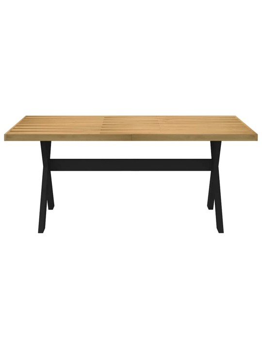 Ruokapöytä noain x-muotoiset jalat 180x90x75 cm