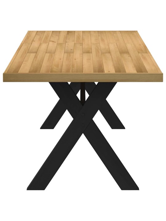 Ruokapöytä noain x-muotoiset jalat 180x90x75 cm