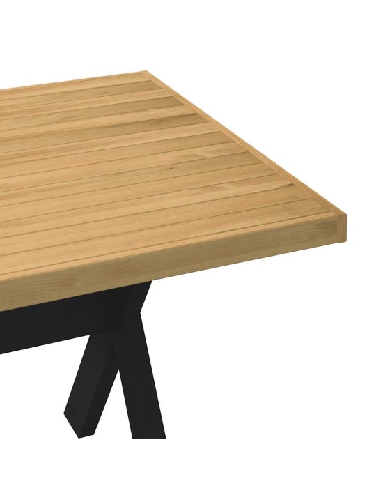 Ruokapöytä noain x-muotoiset jalat 180x90x75 cm
