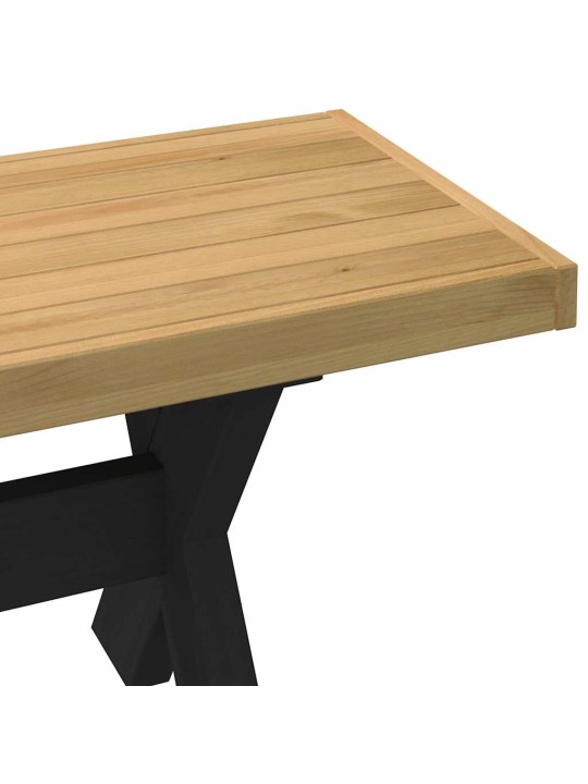 Ruokapöytä noain x-muotoiset jalat 180x40x45 cm