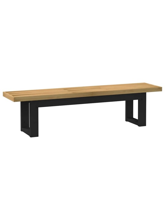 Ruokapöytä noain u-muotoiset jalat 180x40x45cm massiivipuumänty