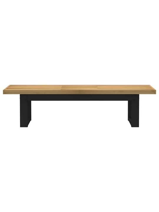 Ruokapöytä noain u-muotoiset jalat 180x40x45cm massiivipuumänty