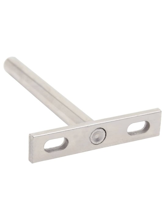 kelluvat hyllykannattimet 12 kpl näkymätöntä Ø10x100 mm