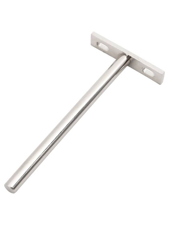 kelluvat hyllykannattimet 12 kpl näkymätöntä Ø10x150 mm