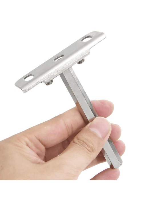 kelluvat hyllykannattimet 12 kpl näkymätöntä Ø12x100 mm