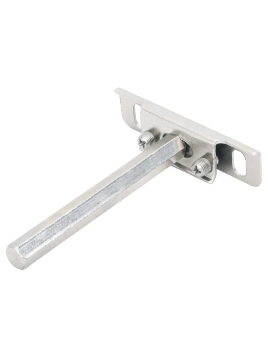 kelluvat hyllykannattimet 12 kpl näkymätöntä Ø12x100 mm