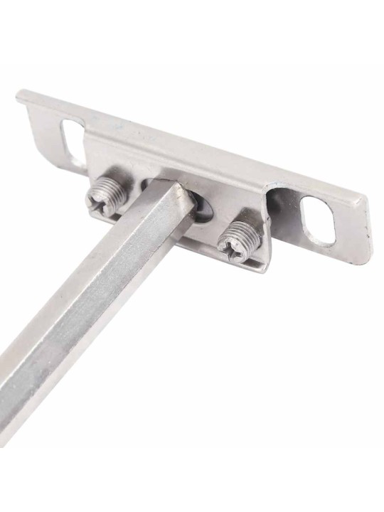 kelluvat hyllykannattimet 12 kpl näkymätöntä Ø12x100 mm