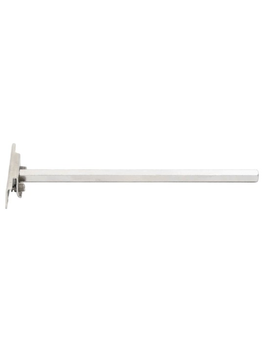 kelluvat hyllykannattimet 12 kpl näkymätöntä Ø12x200 mm