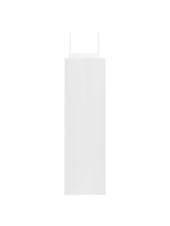 Paperikassit 250 kpl kahvoilla valkoinen 54x15x49 cm