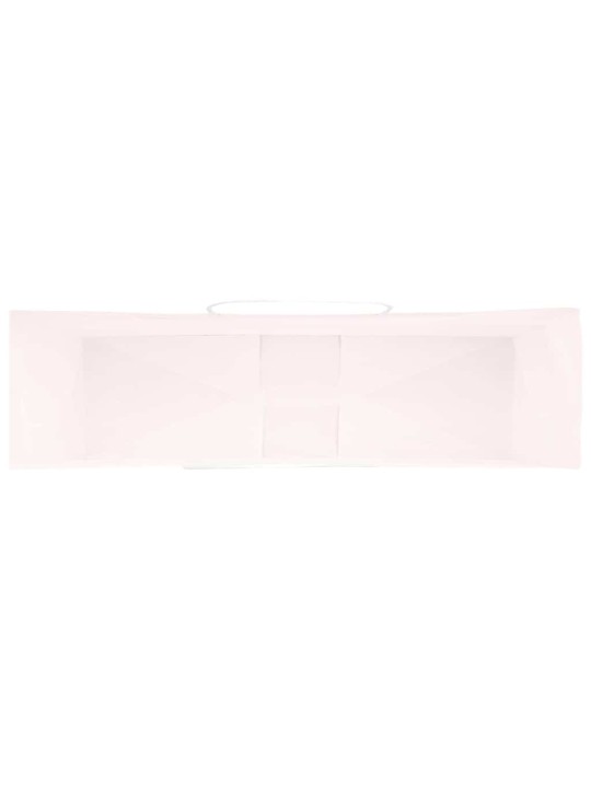 Paperikassit 250 kpl kahvoilla pinkki 54x15x49 cm