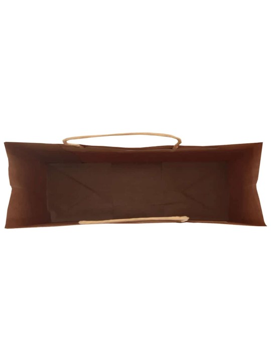 Paperikassit 250 kpl kahvoilla sininen 32x12x42 cm
