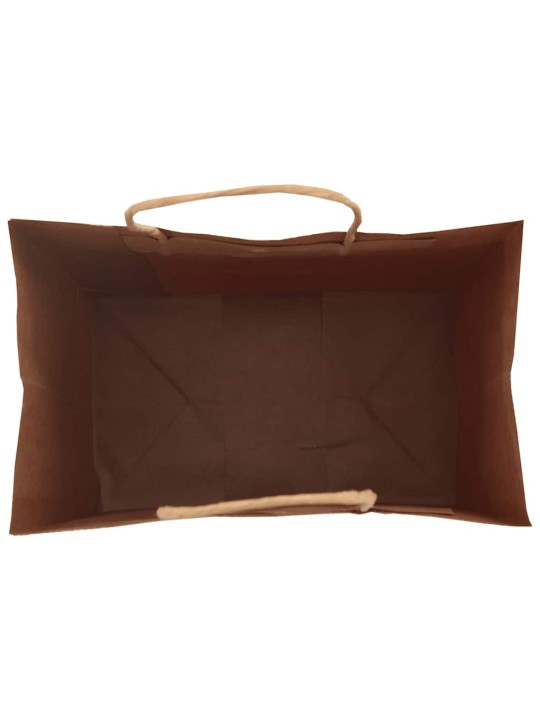 Paperikassit 50 kpl kahvoilla vihreä 26x17x25 cm