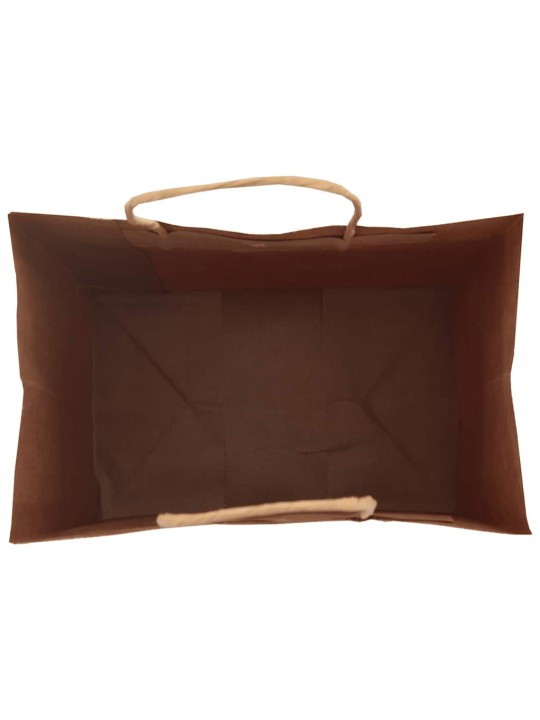 Paperikassit 50 kpl kahvoilla vihreä 32x22x24 cm