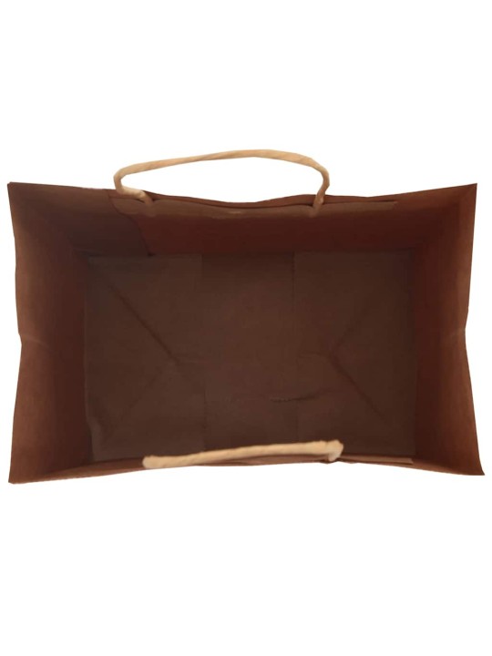 Paperikassit 50 kpl kahvoilla vihreä 32x22x28 cm