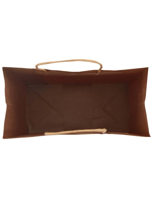 Paperikassit 250 kpl kahvoilla vihreä 21x11x31 cm