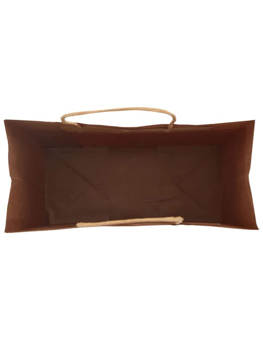 Paperikassit 250 kpl kahvoilla punainen 18x8x22 cm
