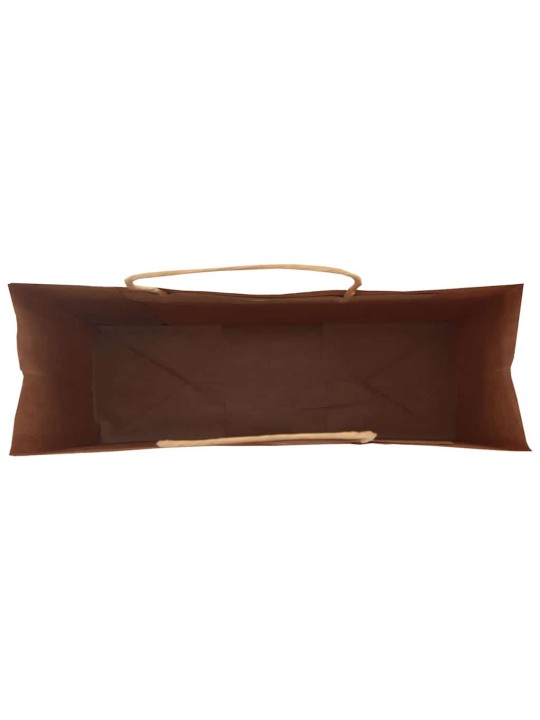 Paperikassit 250 kpl kahvoilla punainen 32x12x42 cm