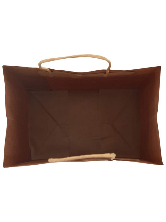 Paperikassit 250 kpl kahvoilla punainen 32x22x24 cm
