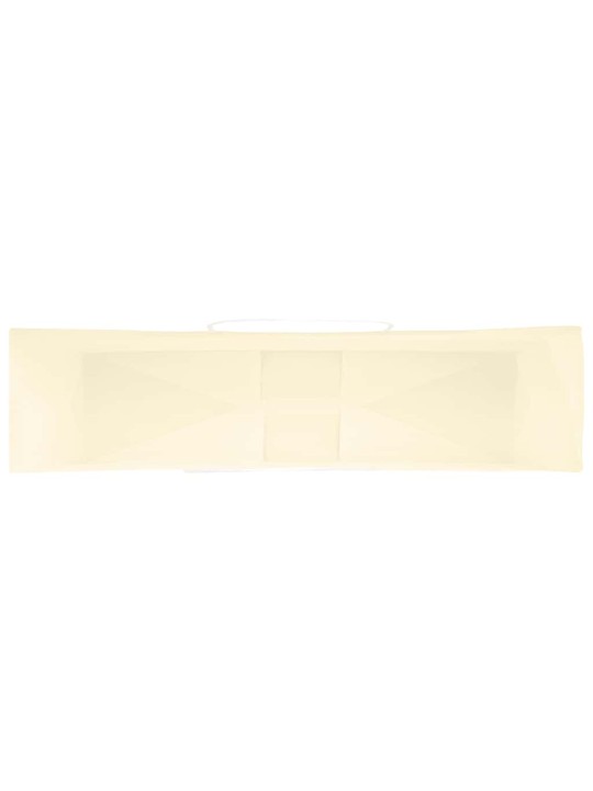 Paperikassit 250 kpl kahvoilla keltainen 54x15x49 cm