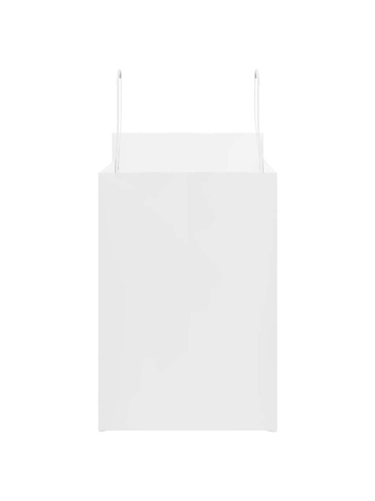 Paperikassit 250 kpl kahvoilla valkoinen 32x17x25 cm