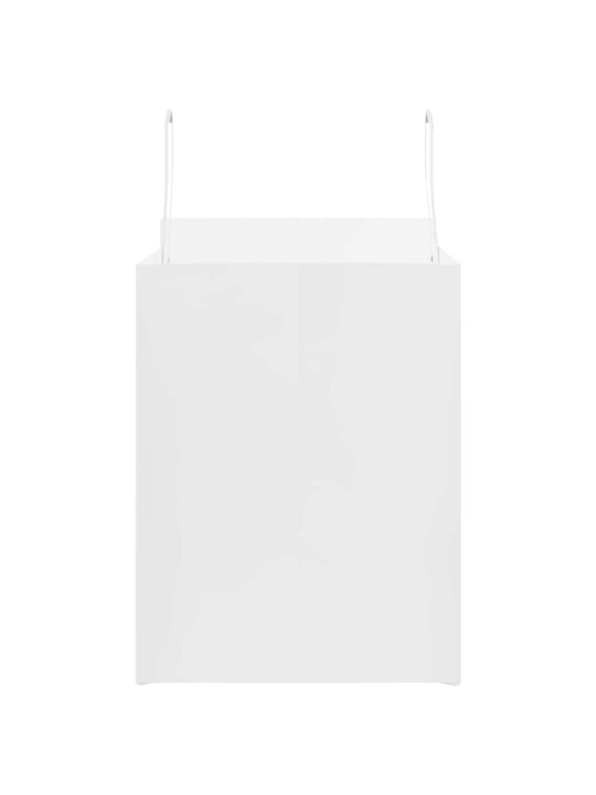 Paperikassit 250 kpl kahvoilla valkoinen 32x22x28 cm