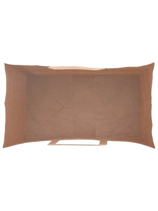 Paperikassit 250 kpl kahvoilla musta 15x8x21 cm