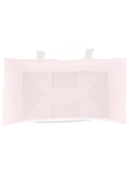 Paperikassit 50 kpl kahvoilla pinkki 15x8x21 cm