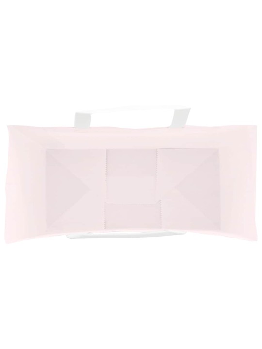 Paperikassit 50 kpl kahvoilla pinkki 26x12x35 cm
