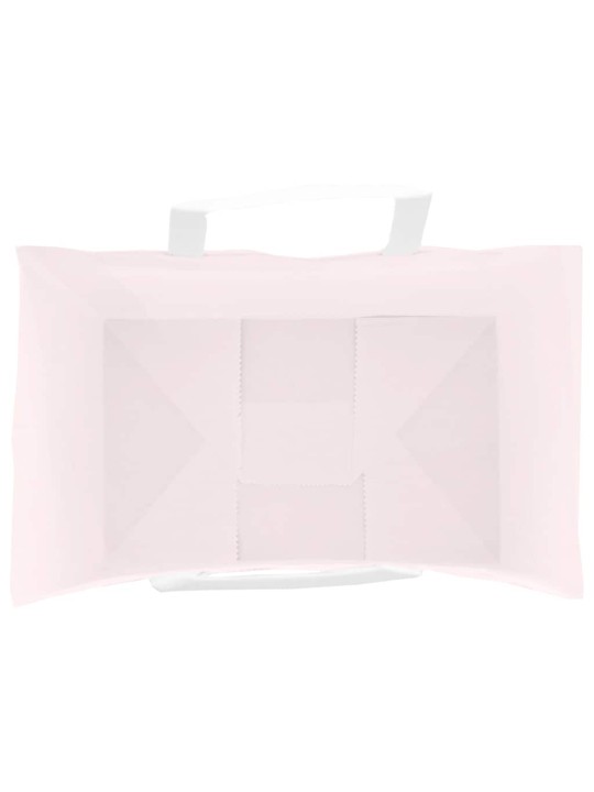 Paperikassit 50 kpl kahvoilla pinkki 26x17x25 cm