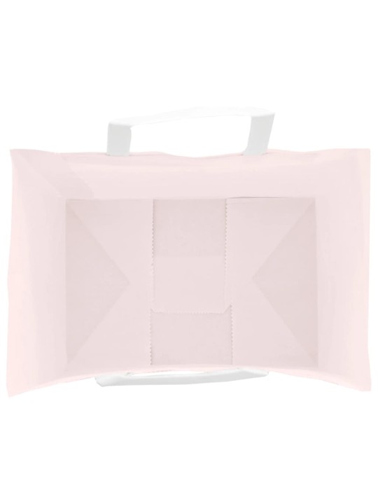 Paperikassit 50 kpl kahvoilla pinkki 32x22x24 cm