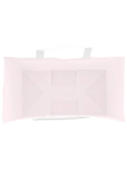 Paperikassit 250 kpl kahvoilla pinkki 15x8x21 cm