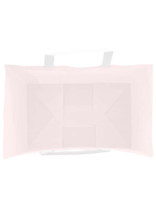 Paperikassit 250 kpl kahvoilla pinkki 26x17x25 cm