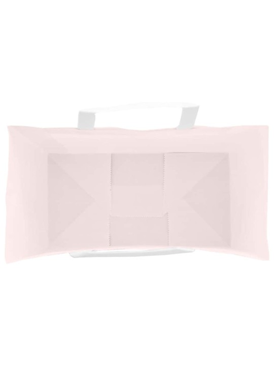 Paperikassit 250 kpl kahvoilla pinkki 32x17x44 cm