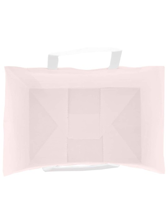 Paperikassit 250 kpl kahvoilla pinkki 32x22x24 cm