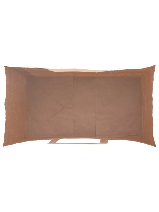 Paperikassit 250 kpl kahvoilla sininen 21x11x36 cm