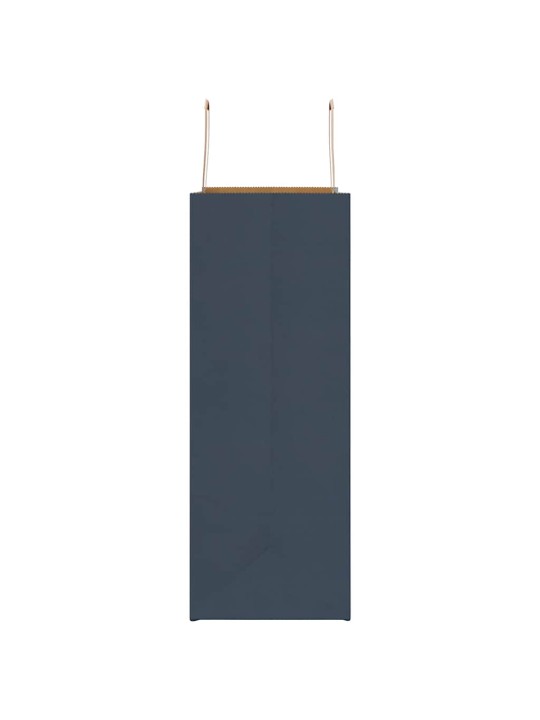 Paperikassit 250 kpl kahvoilla sininen 32x17x44 cm
