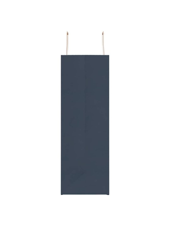 Paperikassit 250 kpl kahvoilla sininen 45x17x48 cm