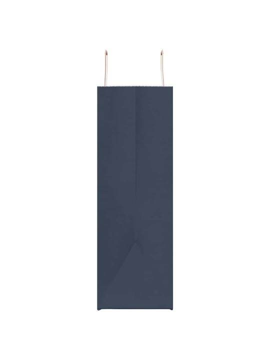 Paperikassit 250 kpl kahvoilla sininen 54x15x49 cm
