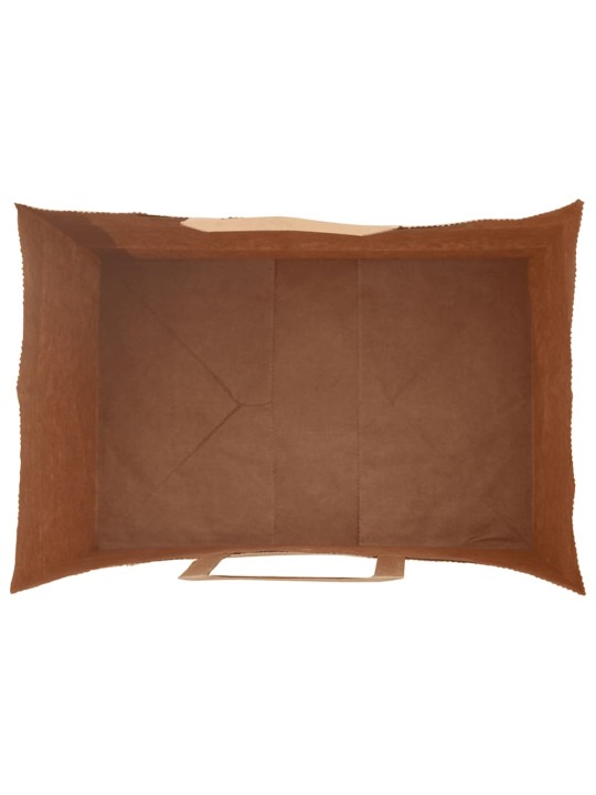 Paperikassit 50 kpl kahvoilla vihreä 32x22x28 cm