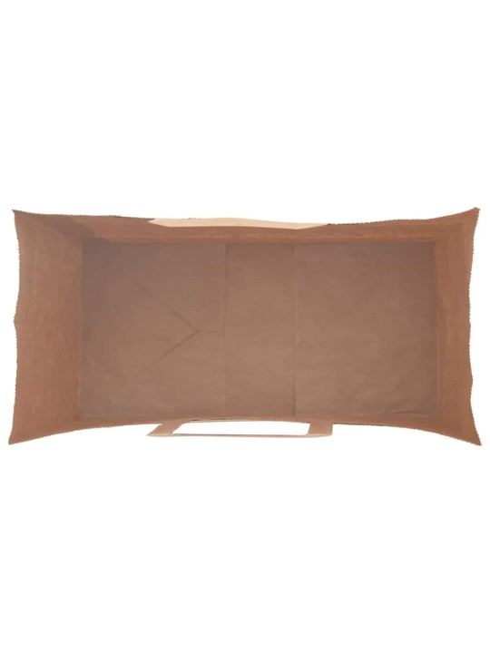 Paperikassit 250 kpl kahvoilla vihreä 18x8x22 cm